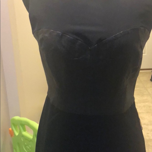 Milly brand, Black sleeveless zip up dress - Picture 2 of 5